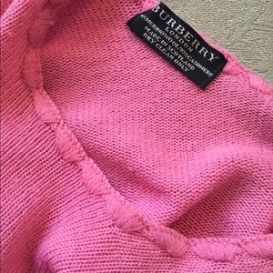 Burberry London Sweater Cape, wool/cashmere